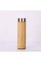 500ML Bamboo Stainless Steel Water Bottle with LED Temperature Display & Tea Filter – Eco Friendly Vacuum Insulated Flask with Portable Handle - 2