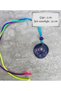 Handmade Wooden Mandala Pendant - Measurements Are Shown in the Images - 2