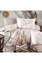 Ranforce 100% Cotton Duvet Cover Set Single Size Betina V1 Stone - 3