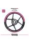 Bajaj Dominar 250 Wheel Rim Strip – Half Rim Cover & D250 Lettering Sticker Set