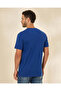 Men Blue Graphic T-Shirt - 3