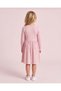 Girls Burgundy And Mauve Ribbed Dresses (Pack Of 2) - 5