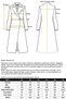 Water Repellent Trench Coat with Raglan Sleeves, Epaulettes and Cape Detail Navy Blue 6881 - 8