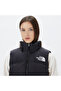 1996 Retro Nuptse Women's Black Vest - 5