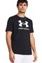 Ua Sportstyle Logo Update Ss Men's Casual T-Shirt Black