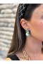 Jewelled Earrings - Blue