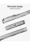 Crystal Palace Case for iPhone 17 Pro - Clear, Drop Protection (13ft/4m), ClearGuard Anti‑Yellowing & Scratch‑Resistant, MagSafe & Wireless Charging Compatible - 5