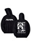 The Weeknd Printed Cotton Long Sleeve Hooded Sweatshirt with 3 Yarns