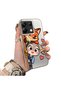Poco X6 Compatible High Quality Cartoon Fox and Rabbit Couple Printed Case - 2