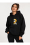 Dalmatian Dog Printed Hooded 2 Thread Threaded Sweatshirt