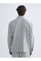 Xside Green Regular Fit Long Sleeve Gabardine Men's Shirt - 7