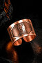 Men's Copper Ring Handmade with Atatürk Motif Adjustable Men's Copper Ring