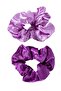 -Eya 2-piece Scrunchie Set - Multicolor - 3