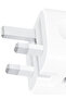 محول طاقة USB-C ثلاثي الدبابيس بقوة 20 وات، أبيض - 6