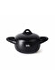 Black Tec Casserole 20 cm with Lid - Black - Titanium Non-Stick