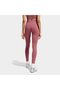 Essentials Seamless Women's Burgundy Leggings (Ia4409) - 2