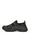 Black Velcro Textile Breathable Memory Sole Men's Casual Shoes E340 m - 4