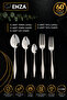 Marmaris 18/10 Stainless Steel 60 Piece Cutlery Set