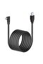 متوافق مع كابل Oculus Link بطول 16 قدمًا، ومنفذ USB 3.2 Gen1 من DHH، ومحول USB-C إلى USB-A، ونقل بيانات عالي السرعة وسريع - 3