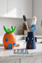 Spongebob & Squidward Designed Set of 2 (Liquid Soap Dispenser and Kitchen Bathroom Brush Organizer) - 2