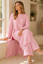 Linen Double Set S0155 Powder - 2