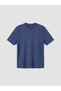 Peak New Season Indigo Crew Neck Men's T-Shirt - 5