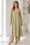 Linen Double Set S0155 Çağla - 3