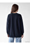 Printed Oversize Women's Sweatshirt Tunic - 4