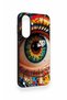 Samsung A27 Compatible Colorful Eye-Pop Patterned Silicone Case - 3