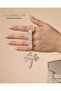 Trend Bag Charm and Ornament Keychain with Crystal Stones and Palm Figure Premium - 7