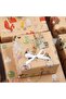 Gift Wrapping Paper Sheets - Dots, Herts, Stripe Colorful Wrapping Paper - 6 Folded Sheets - - 4