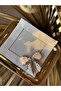 1 Piece of White Pearl and Stone Bow Embellished Coffee Side Presentation Napkin - 3