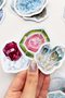 Mineral and Crystal Sticker Set 34 Pieces Laptop Agenda Stickers - 6