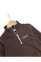 Girl's Seasonal Zippered Collar Sweatshirt Compact Tracksuit Set for Ages 2-3-4-5-6 - 5