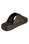 10508 Osella Genuine Leather Anatomical and Comfort Sole Premium Slippers with Cross Straps - 7