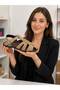 Women's Suede Textured Closed Front Flat Sole Comfortable Stylish Daily Sandals