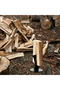 Manual wood splitter – Portable wood splitting equipment, suitable for home and outdoor use. 11*145*11cm - 2