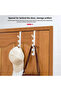 Coat hooks, sturdy and durable, with strong load-bearing capacity, space-saving, stable and long-lasting. - 5