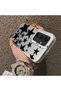 Samsung Galaxy S25 Fe Compatible High-Quality Flat Print Black Star Pattern Cool Silicone Case - 2