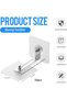20 Pairs Removable No-Drill Furniture Wall Anchors, Anti-Tipping Holder Rack for Changing Table & Cabinet Safety - 3