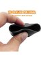 Chair leg protectors, 20 pieces, floor protectors, foot covers, plastic chair legs, 40x20 mm oval tube protectors - 3