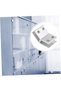 135° Adj, glass clamp w/anti-slip rubber head, For 10-12mm thick glass panels, For swimming pools & DIY applications - 4