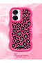 Vivo Y16 Compatible Wavy Frame Leopard Print High Quality Silicone Phone Case