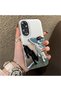 Oppo A60 Compatible Hard Acrylic Back Silicone Edge Lens Protection Case - 2