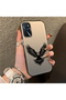 Oppo A16/A16S Compatible Hard Acrylic Back Silicone Edge Lens Protection Case - 2