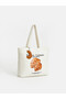 Lcw Accessories Printed Canvas Women's Shoulder Bag - 2