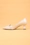 Women's Short Heeled Buckle Orthopedic Evening Dress Shoes High Heels - 7