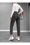 Julia Milano Mom Jeans Daily Wear Comfortable Boyfriend Smoked Women's Trousers New Season(2026) - 3