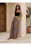 Women's High Waist Skirt Model Soft Comfortable Fit Wide Leg Pants - 5