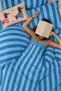 Milbay Group Multi-Colored Striped Duvet Cover Set Modern Minimalist Geometric Pattern Double Bed Quilt Cover - 5